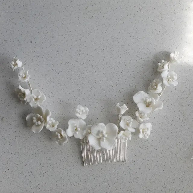 Peineta Bloom Halo