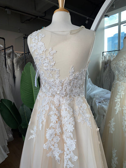 Vestido Ivory Petal