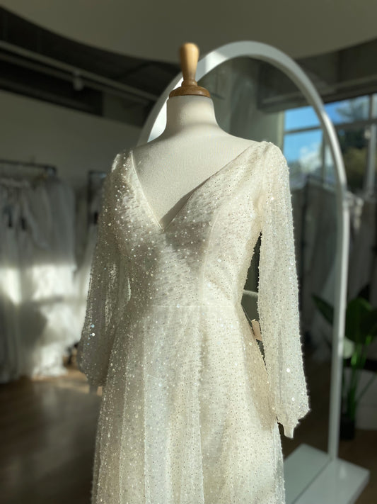 Vestido Luminous Pearl