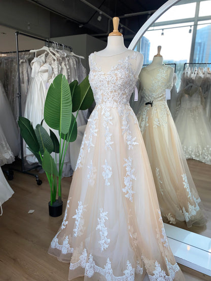 Vestido Ivory Petal