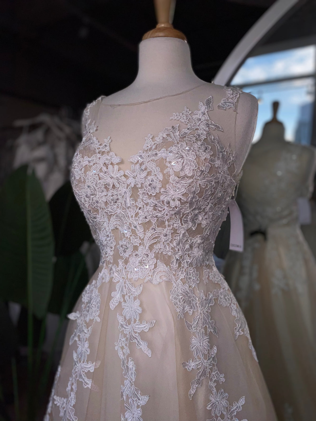 Vestido Ivory Petal