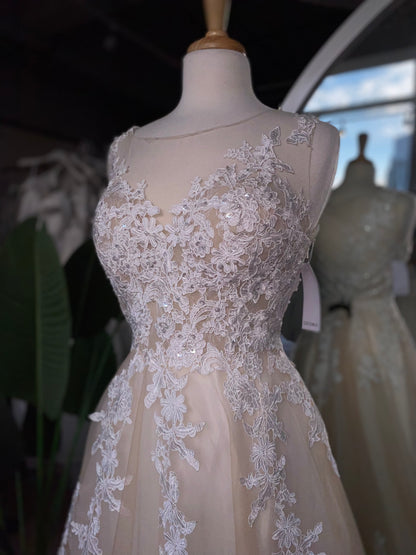 Vestido Ivory Petal