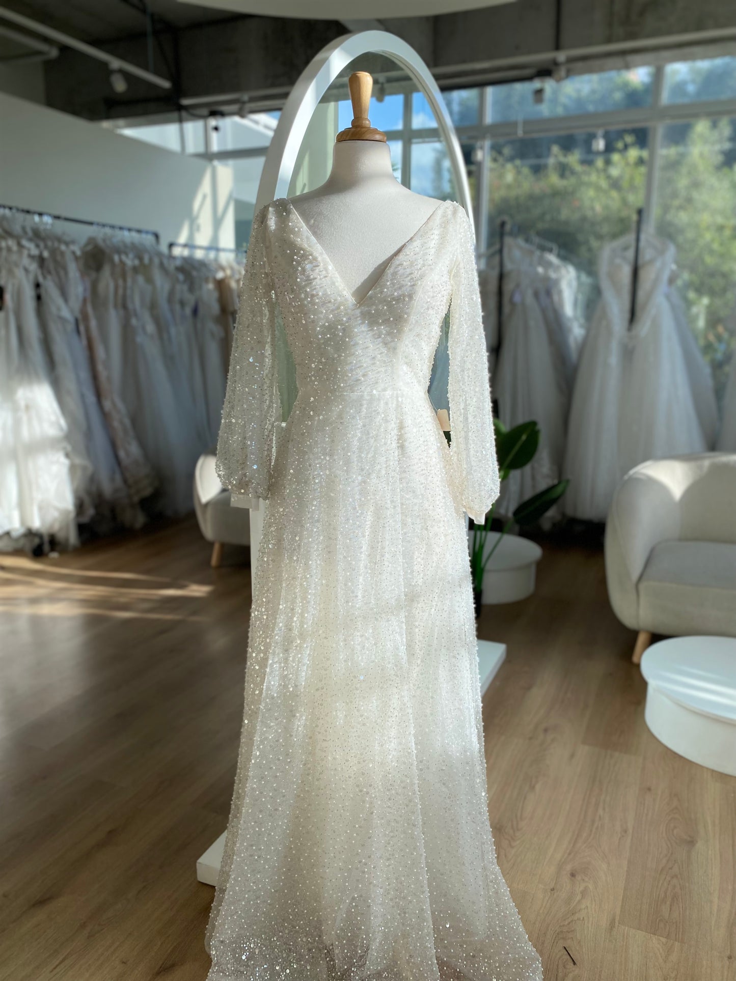 Vestido Luminous Pearl